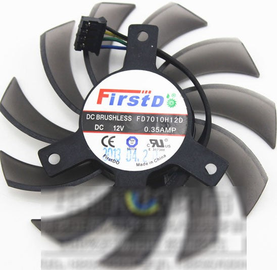 Y.S TECH FD7010H12D 12V 0.35A 3wires Cooling Fan Y.S TECH FD7010H12D 12V 0.35A 3wires Cooling Fan